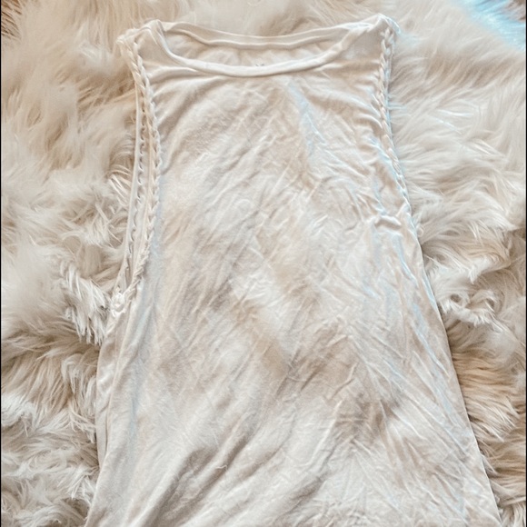 American Eagle Outfitters Tops - American Eagle White Soft and Sexy Tank